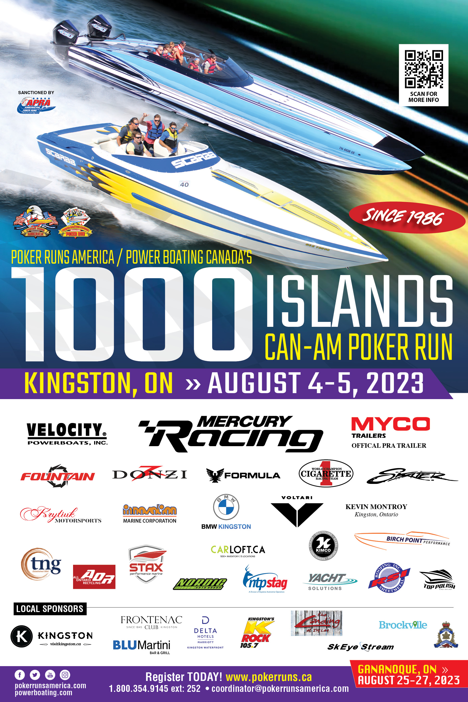 Kingston Poker Run 2024 Bella Carroll